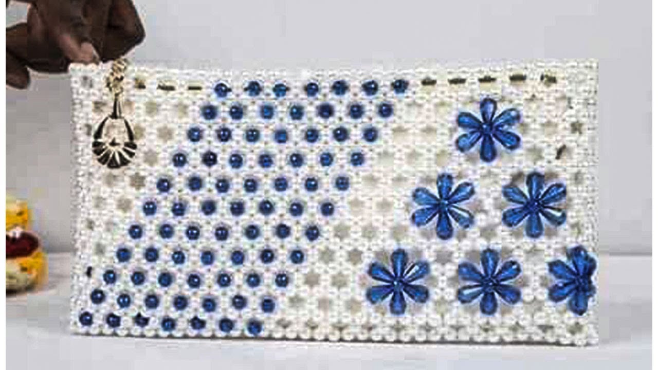How to make Bead Hand Bag Full Version DIY YouTube