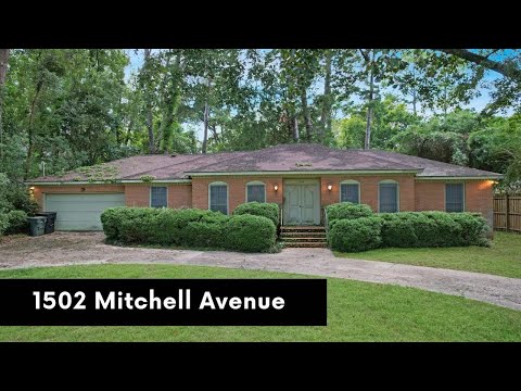 1502 Mitchell Avenue, Tallahassee, FL home video tour