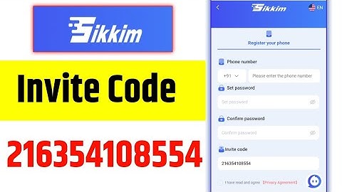 Sikkim game invite code | Sikkim App Invite code | Sikkim game invitation code | Sikkim invite code
