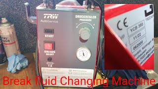 TRW YCB 350 Brake fluid change machine. Urządzenie do wymiany płynu hamulcowego