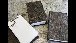 Carmen's Curious Tutorial: Faux Leather Journal