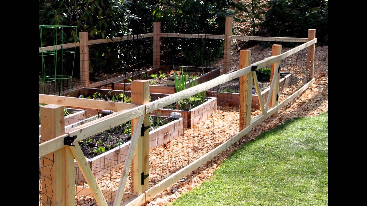 Garden Fencing Ideas YouTube