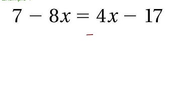 2.5 - Solving Equations with Variables on Both Sides