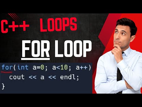 FOR loop in C++ - YouTube