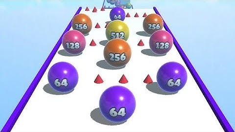 Ball Merge 2048  - All Level Gameplay Best Mobile Games (Lv 825-831)