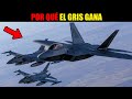¿POR QUÉ TODOS LOS AVIONES MILITARES SON GRISES? LA RESPUESTA TE SORPRENDERÁ