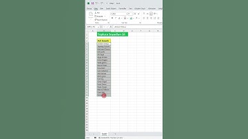 Excelde soyadları topluca sil. #excel