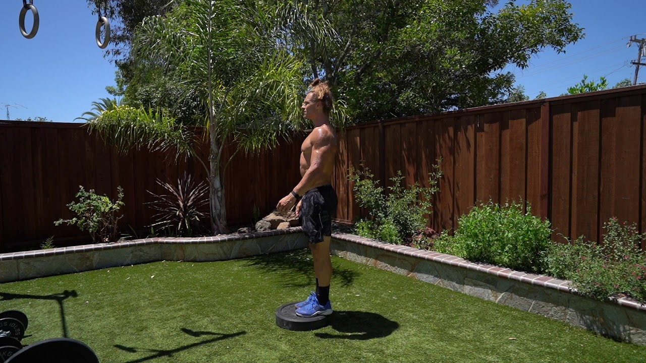 Alternating Deficit Drop Lunge - YouTube