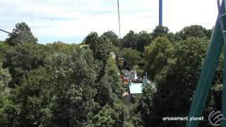 Riding a Rare THREE-STATION Skyride! 🚠 Busch Gardens Aeronaut 2013 POV