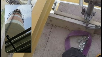 Acculift - Fortis Case Study - Load Test of a jib Crane on a Tower