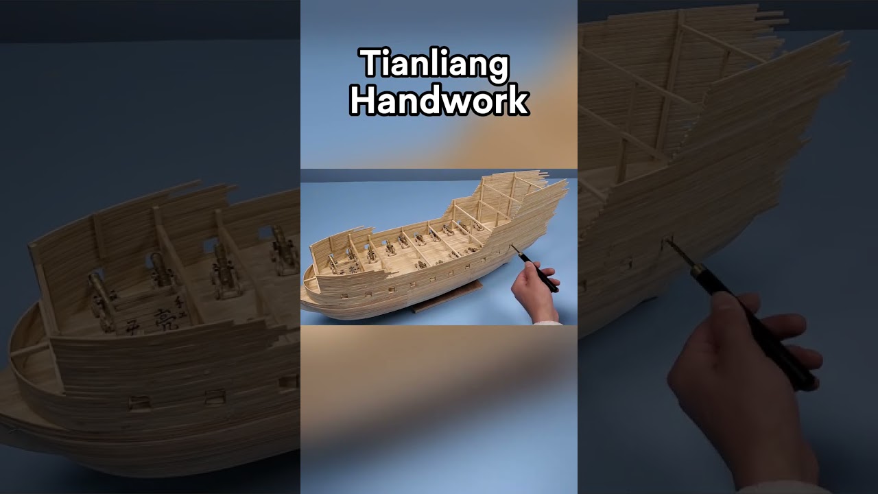 Hope more people can check out the pirate ship model I made☺ #handmade #ship #model
