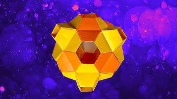 Modular origami 36 units - Origami Little Turtle (Tomoko Fuse)