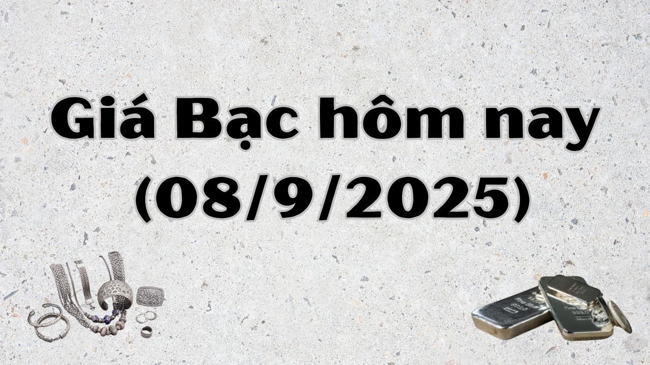 Giá Bạc Hôm Nay Ngày 08/09/2025.