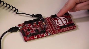 Cypress PSoC 4200L Playback and Audio demo with Capsense