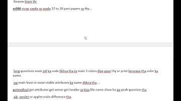 CS506 Final term past paper fall 2020