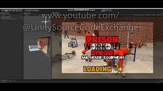 Prison Workout Gym Simulator 3D Body Fitness Game  sellunitysourcecode
