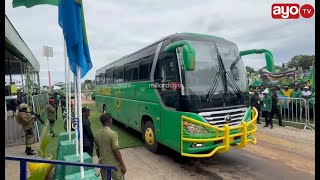 Video Mabasi Haya Mapya Ya Ccm, Yapitishwa Mbele Ya Rais Samia