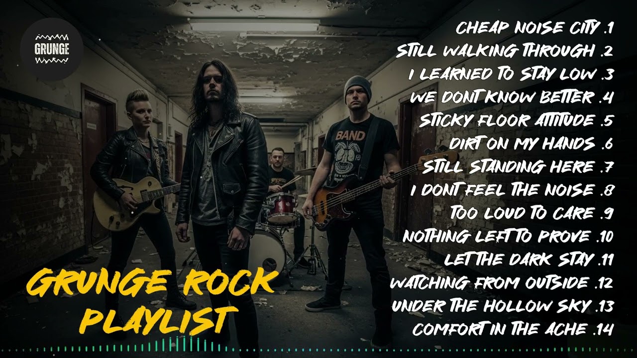 Grunge Rock Playlist – Best Grunge Songs Mix