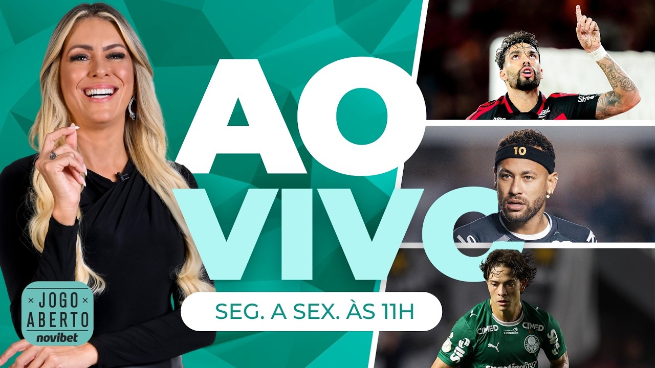 [AO VIVO] JOGO ABERTO NOVIBET DEBATE CLASSIFICAÇÃO DO PALMEIRAS E LESÃO DE NEYMAR - 03/09/2026