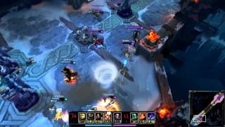 Fiddlesticks dodge spear with ult