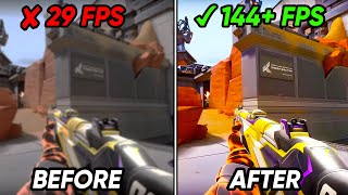 Valorant: EP3 ACT 2 ULTIMATE FPS BOOST GUIDE Best Settings For MAX FPS, Fix FPS Drops, And More!