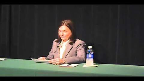 Chancellor's interview of Dr. Andrea Mayfield