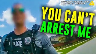 Dumb Cop Realized He's Not Above The Law