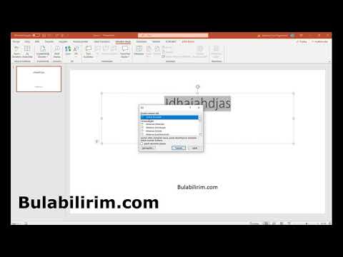 Video: PowerPoint'te tirelemeyi nasıl kapatırım?