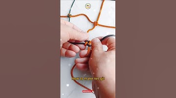 How to make net git #shorts #git #handmade #net #knot @DoiT_03