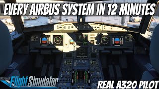 Real A320 Pilot Explains every button in 12 minutes