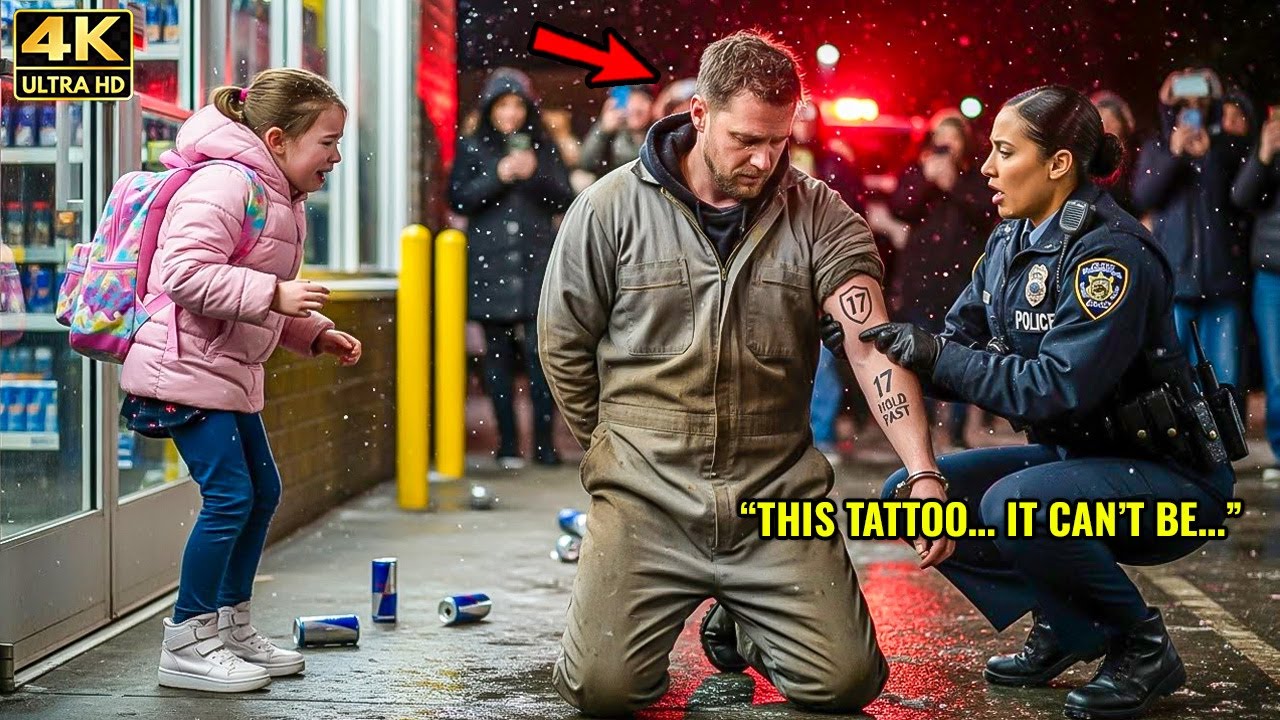 Single Dad Was Handcuffed by a Female Cop — Then the Tattoo on His Arm Changed Everything