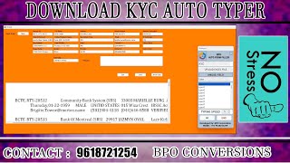 How to download KYC form filling autotyping software free download screenshot 5