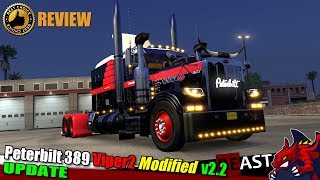 ["ATS", "American Truck Simulator", "truck mod", "Peterbilt 389 Modified VIPER2 v2.2 (1.31)"]