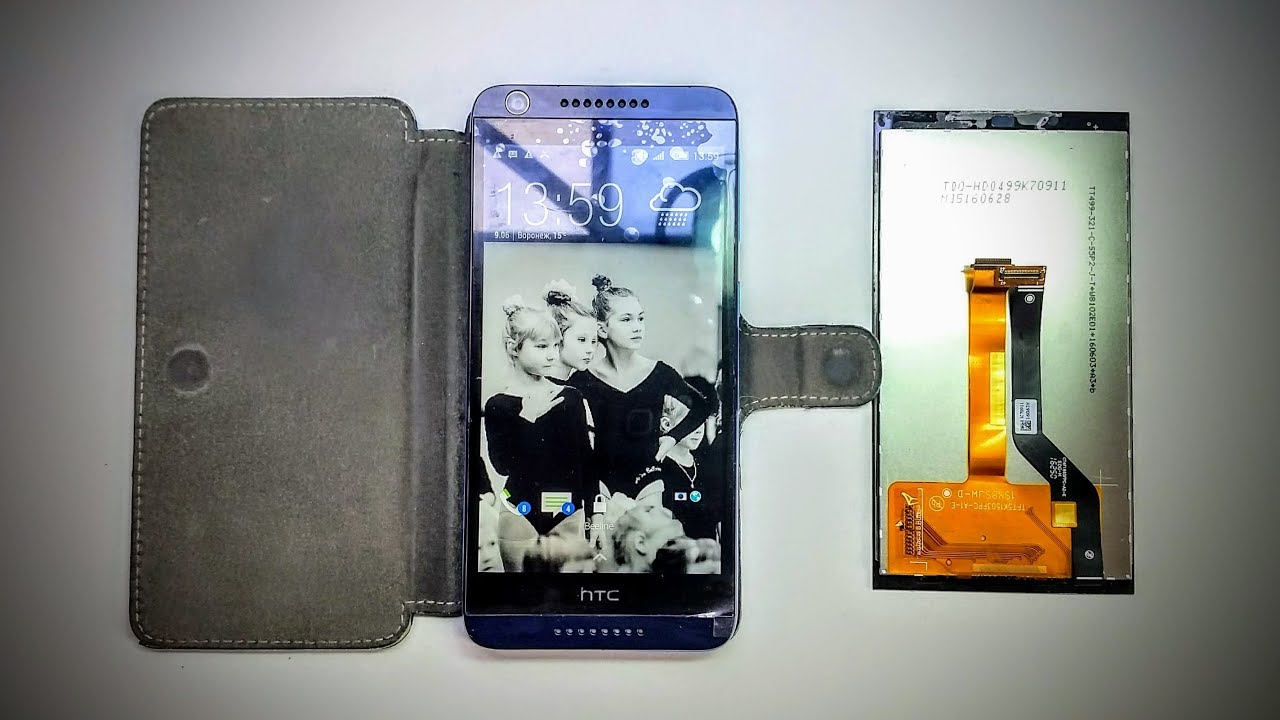Ремонт HTC Desire 626G DS Замена дисплейнгого модуля - YouTube