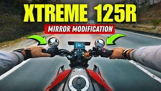 Best Mirror Modification For New Xtreme 125R Dual Channel ABS 😍| Unboxing, Installation \u0026 Review🔥