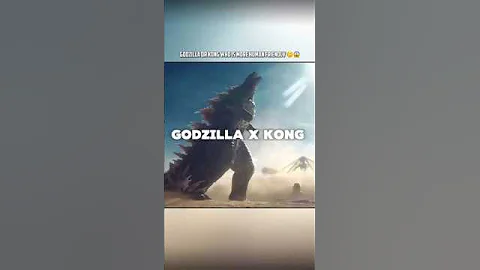 GODZILLA OR KONG WHO IS BETTER 🔥💀 #shorts #monsterverse #godzilla