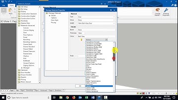 Creating Door and Panel Material in CabMaster