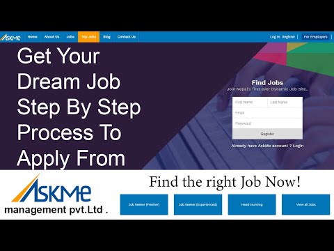 Get your Dream Job through AskMe Management!