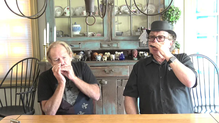 Dale Spalding jams with harmonicaMD