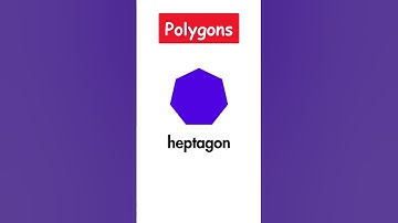 Polygon names in English with pronunciation