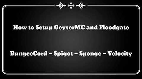 How to Use + Setup GeyserMC and Floodgate! - 1.17.1 — 1.17.40 || GeyserMC and Floodgate Setup ||