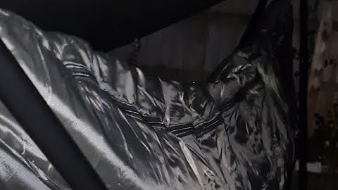 Snugpak hammock cocoon first overnight trial