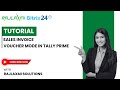 How to Create a Sales Invoice in Tally Prime | Voucher Mode Explained #learning