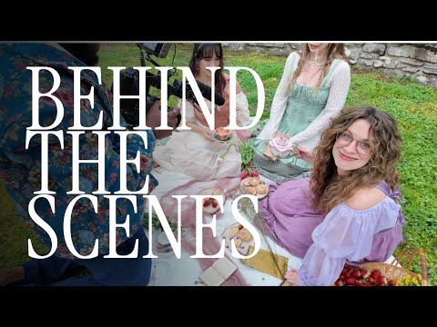 Behind the Scenes | Filming My Tea Collection Commercial 🧚