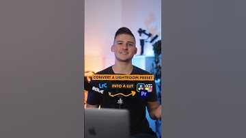 How to convert a Lightroom Preset into a LUT