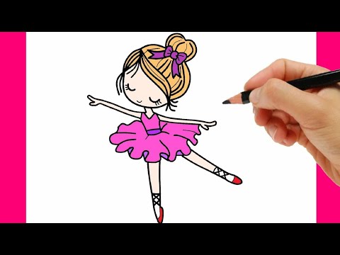 Vídeo: Como Desenhar Uma Bailarina