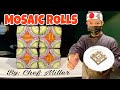 HOW TO MAKE EASY MOSAIC ROLL | FOUR SEAS ROLLS