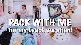 PACK FOR MY BEACH VACATION WITH ME: prepping for my trip to Florida!