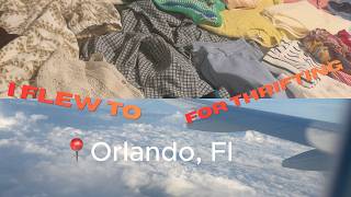 I flew to Orlando to thrift