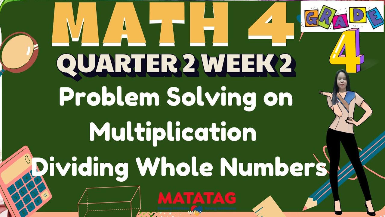 GRADE 4 MATH 4 QUARTER 2 WEEK 2//PROBLEM SOLVING ON MULTIPLICATION ...